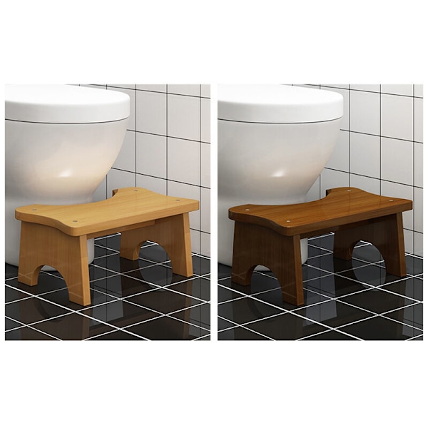 1 stk. husholdningstaburet stabil stabil børns toilettaburet høj kvalitet taburet toiletsæde taburet B