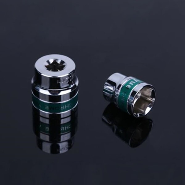 8 - 24Mm Standard Hex Sokkel til 1/2 Tommer Drive Krommetrisk Ratschet Nøgle Bæltehylster Grøn 38Mm / 1.50