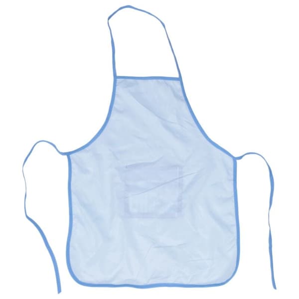 5X Barns Kockmössa Förkläde för Barn Matlagning Bakning Pojke Flicka Junior Present (Blå)
