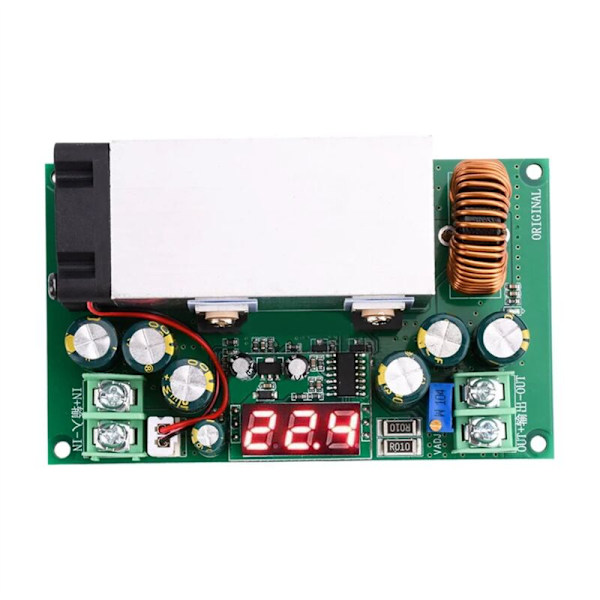 600W Högpresterande DC-DC Justerbar Spänningsreducerande Strömförsörjningsmodul med Spänningsvisning Buck Converter 12V-75V till 2.5V-50V