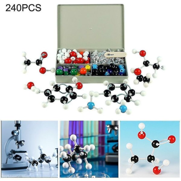 240 stk molekylært sett organisk kjemi molekylær elektronorbital kjemihjelpemiddel for kjemi