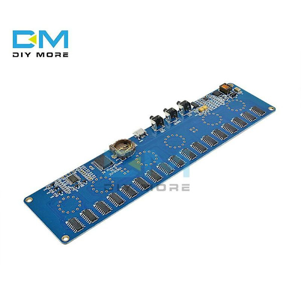 5V elektronisk diy-kit i14 nixie-rör modul digital LED-klocka present kretskort kit pcba inga rör