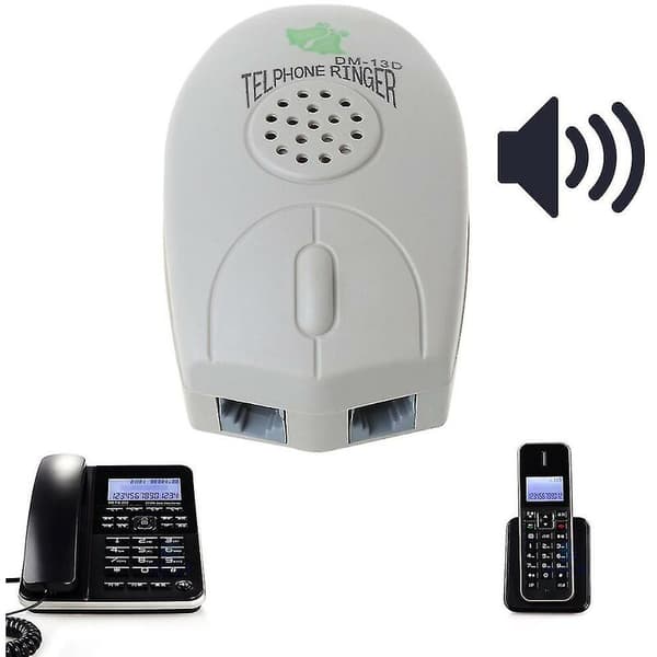 Extra högt telefonring 75dB ringförstärkare klockljud
