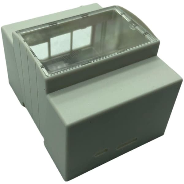 Anvend til Raspberry Pi 4 Model B ABS-etui Hvidt kabinet Beskyttende etui til RPI 4 Model B+
