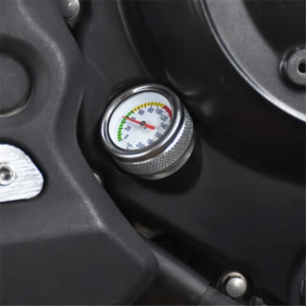 Universal Termometer Udskift M30X1.5 Hætte til 650 KLR 1987-1998 Motorcykel Tilbehør Sølv
