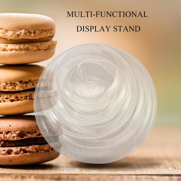 6-vånings Macaron-tårta Stativ Cupcake Macarons Hållare Verktygshållare Verktyg Bröllopsdekoration Fest Påsktillbehör