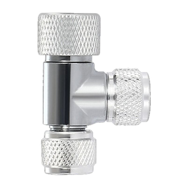 Akvarium Tryckreducerande Ventil CO2 Förfinare Dubbelhuvud DIY Regulator CO2 System Precis Justering av Koldioxid