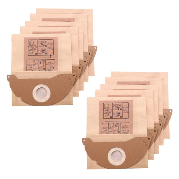 10 kpl/setti Imurin paperipölypusseja WD2250 A2004 A2054 MV2 imurille - Tarvike