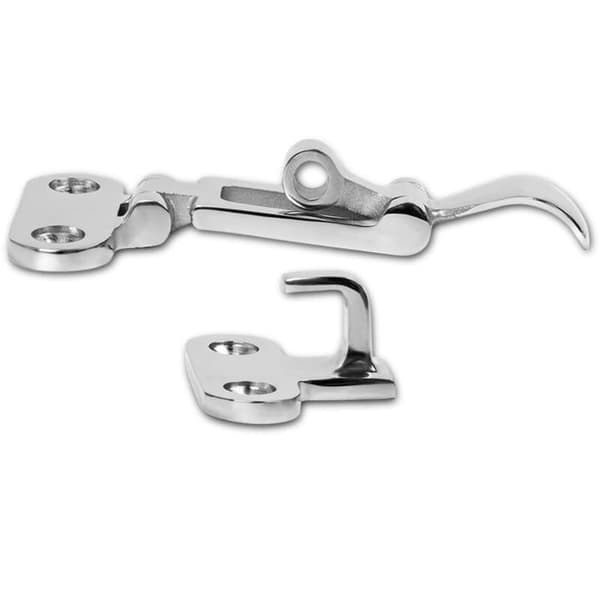 Anti-Rattle-låser for båtdørluke i marinekvalitet, strammelåser, solid konstruksjon, låsbar, (2 stk)