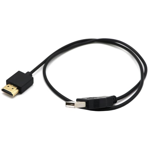 1,4 hann til USB 2.0 pluggkontakt adapter lader konverterkabel