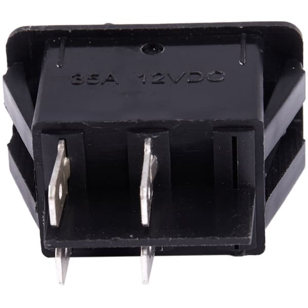 12V 35A Vippebryter Båtform Vippebryter for Biler PÅ-AV Bryter for Bil LED Tåkelys ABS Vippebryter-Blå