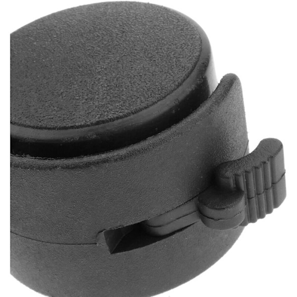 Svingbare hjul med nylonhjul og brems 40 mm M8 4-pakning
