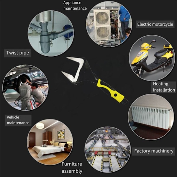Säädettävä Universaali Hylsyavain 8 Tuumaa, Kylpyhuoneen Työkalu, Korjaus, Putkityöt, Koti