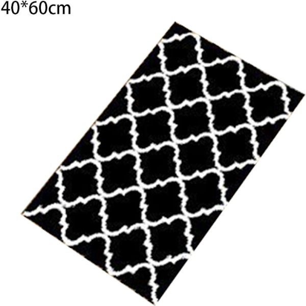 Imuva imukykyinen keittiömatto, pehmeä diatomimaamatto käytettäväksi altaan edessä, liukumaton, Black Lantern 4060