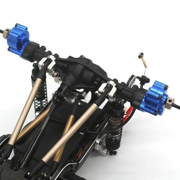 Metall aksel og bakre koblingsstøttesett for Yikong YK4082 4102 4103 RC Crawler Car oppgraderinger deler tilbehør,1
