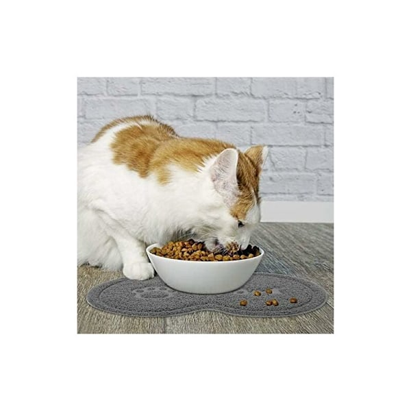 PVC fodermåtte til hunde og katte -