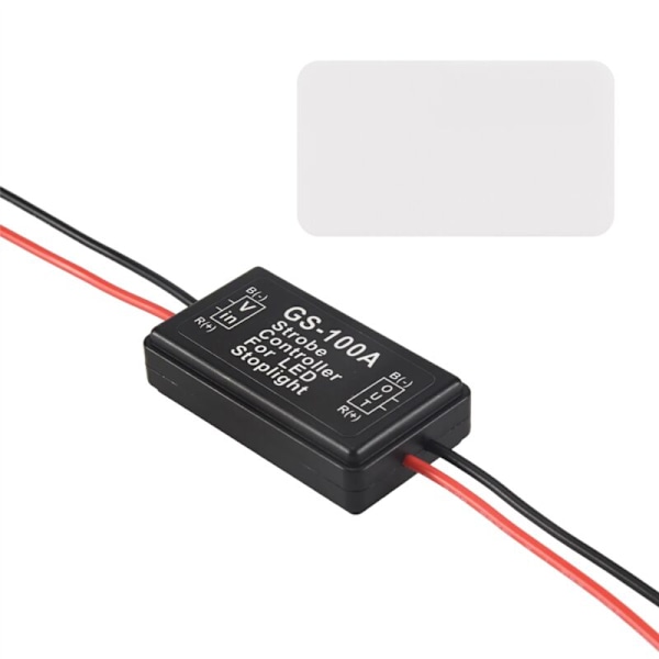 12-16V LED Jarruvalo Stop Valo Strobe Ohjain Vilkku Moduuli