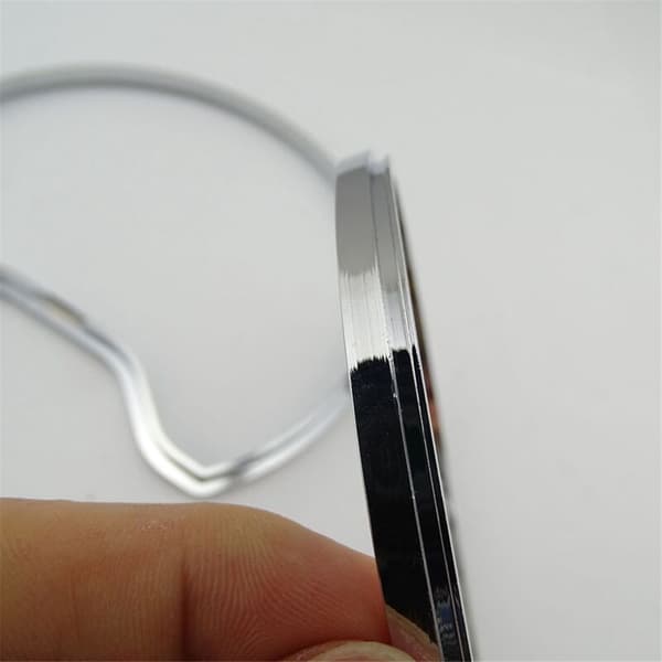 3 st Mätarring Klocka Instrumentbräda Panel Dekorlist för W210 W202 W208 1996-1999