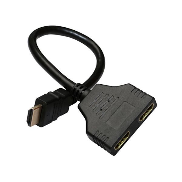 Hdmi-jakaja Hdmi-jakajakaapeliadapteri 1 sisään 2 ulos Hdmi-uros-