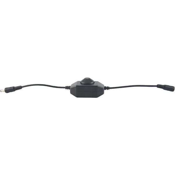 LED-bjælkelysdæmper, DC 12V-24V 6A dæmper, egnet til LED-bjælkelys, LED-tovlys 3528, 5050, 5630 (sort)
