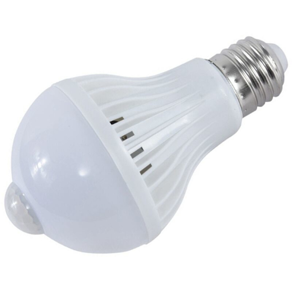 2x Rörelsedetektorlampa, LED-lampa med infraröd induktion, automatiskt aktiverat ljus för verandor (5W)