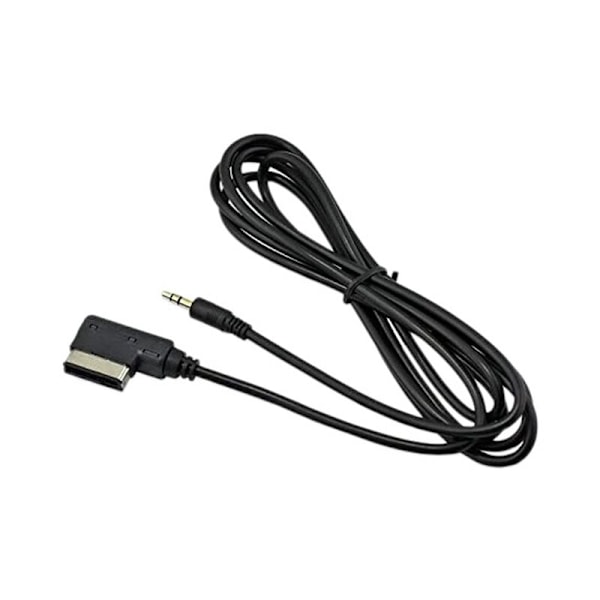 Musikgränssnittsadapter 3,5 mm AUX-ljudkabel kompatibel med A3 A4 S4 A5 S5 A6 A8 Q5 R8 TT Golf Mk5