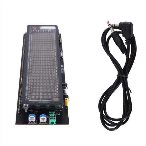 VFD Musikspektrum Display Analysator med Ur Lyd Niveau Indikator Vakuum Fluorescerende Display