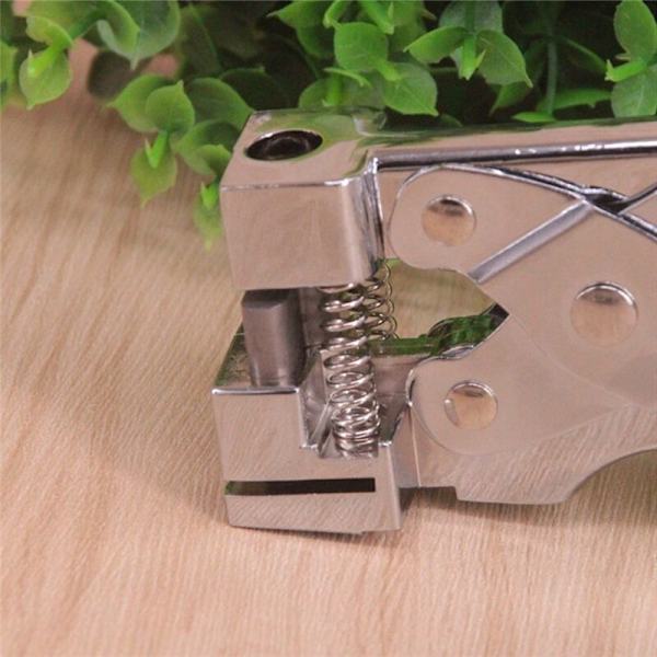 2 st T-krokstansverktyg Handpress Enkelt Hål