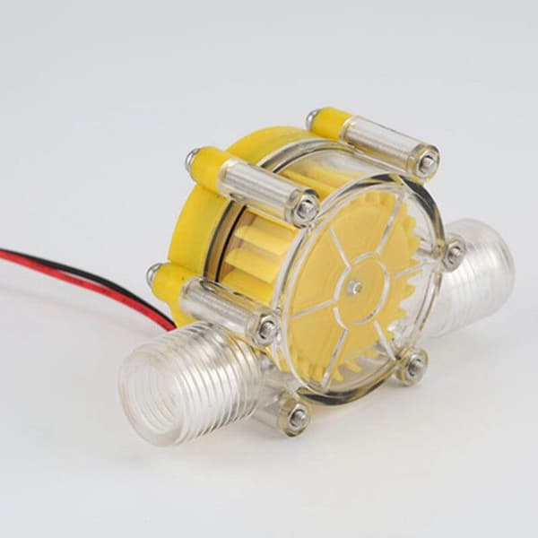 10W Flödespump Mini Vattenkraftgenerator 80V Turbinflöde Hydraulisk Omvandling
