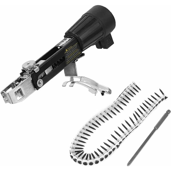 Spikpistolkedja, Snickeri Automatisk Spikadapter, Sladdlös Elektrisk Häftpistol med Inbyggt Litiumjonbatteri, Spikpistolset-DENUOTOP