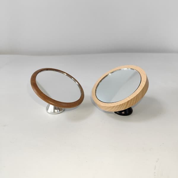 Linse Flow Observation MDF Træ Base Magnetisk Kaffe Anti-Tampering Reflekterende Spejl til Kaffe A