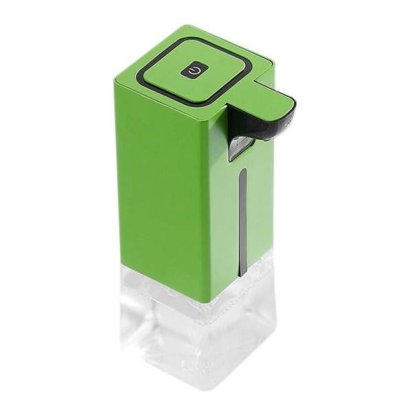 Smart Sensor Skumdispenser Automatisk Handtvätt Dispenser Tryck för Hem Badrum - Grön
