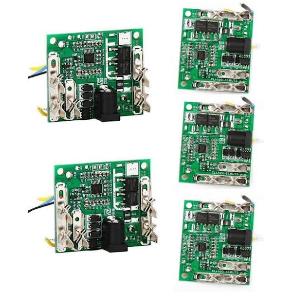 5 st 5S 18V 21V 20A Litiumbatteri Laddningsskyddskrets BMS-modul för elverktyg
