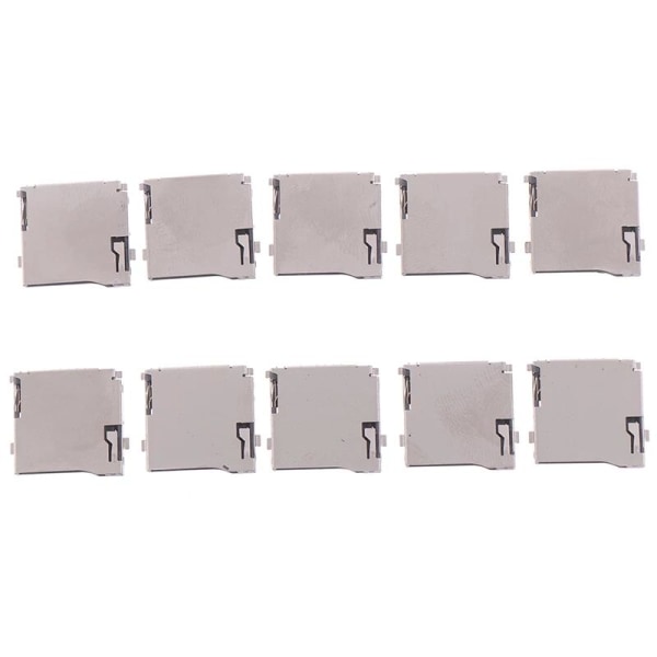 10 stk Serie TF PUSH 1.85H Mini SD-kort Socket Adapter Connector
