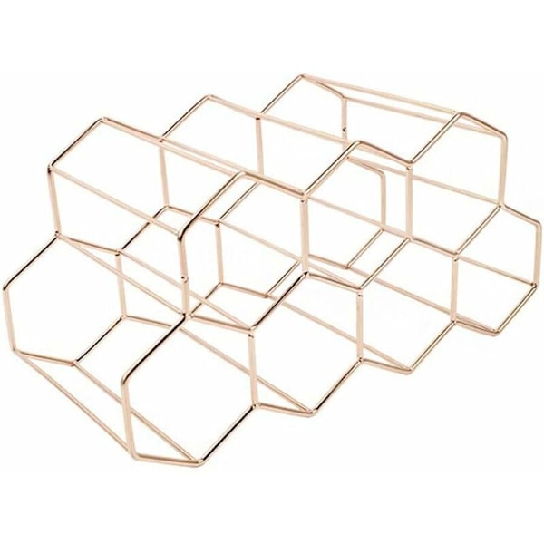 Vinstativ, Metal Vinstativ, Bordplade Metal Vinstativer, Bordplade Vinflaskeholder, Vinstativ Organizer, til Bar, Vinkælder, Stue, Køkken