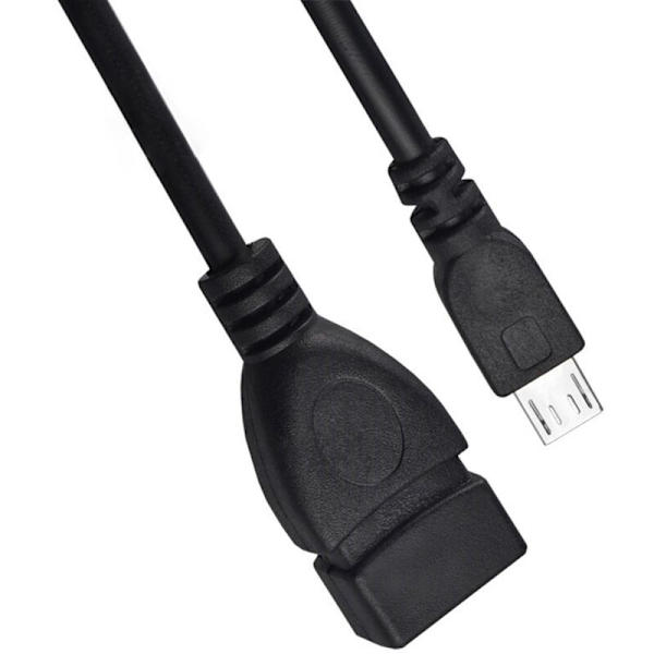 Micro-USB-kabel Micro-USB-han OTG-kabelkonverteringsadapter til USB-hunkabel Universal til Android-telefon