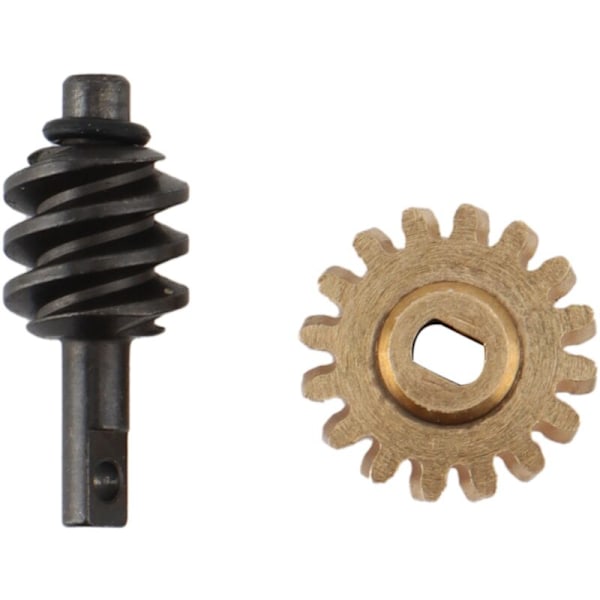2 set stål mässing bakre växlar Overdrive differentialväxlar för Axial SCX24 1/24 RC bil uppgraderingsdelar