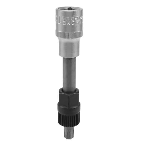 T50 Generatorremskive Socket Bit med 33-tannet verktøy Generatorremskive Senterbolt Fjerner Socket