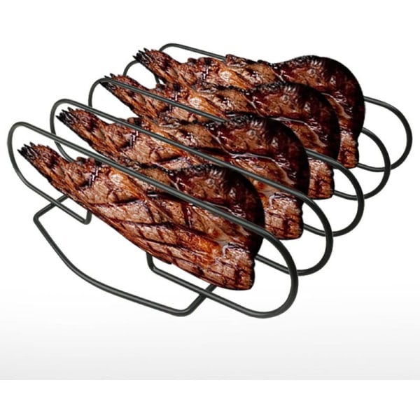 Non-Stick Grill Bærbar Grill Grill Biff Lam Rack Utendørs Yard Grilling Kyllingverktøy