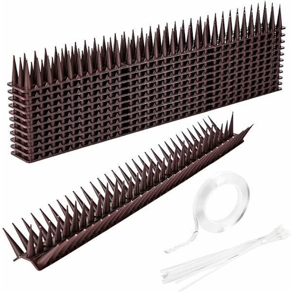 Fugle-Pigge, 5m Fugle-Pigge, Due-Pigge, Anti-Krage System, Mod Fugle Pigge Fugle Sikker for Duer, Spurve, Krager, Balkon (B