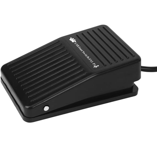 2X USB PC Tastatur Pedal Fodswitches