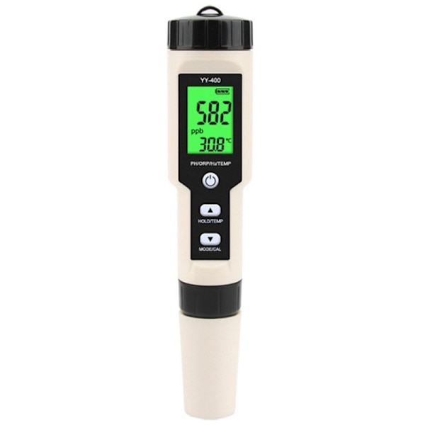 Ny Yy-400 Hydrogen Ion Koncentration Kvalitetstest Pen Ph/ORP/H2 og Tem 4 i 1 Digital Drikkemeter