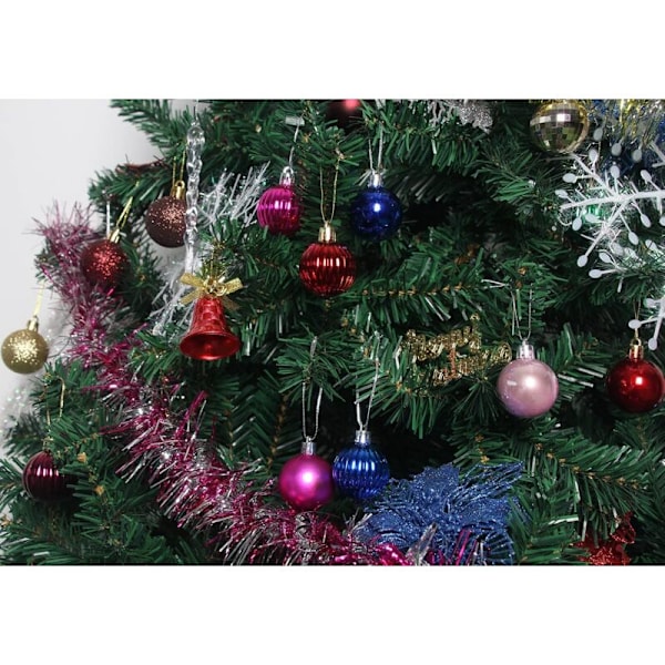 Julgranskulor Julgransdekorationer 60mm Julgranskulor Ornament Set 24st