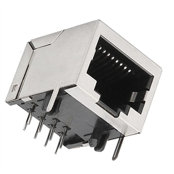 20 stk RJ45-kontakt 8-pin kabelgrensesnittkontakt Skjermet hunn 8P8C modulær nettverkskontakt LAN-adapterkontakt