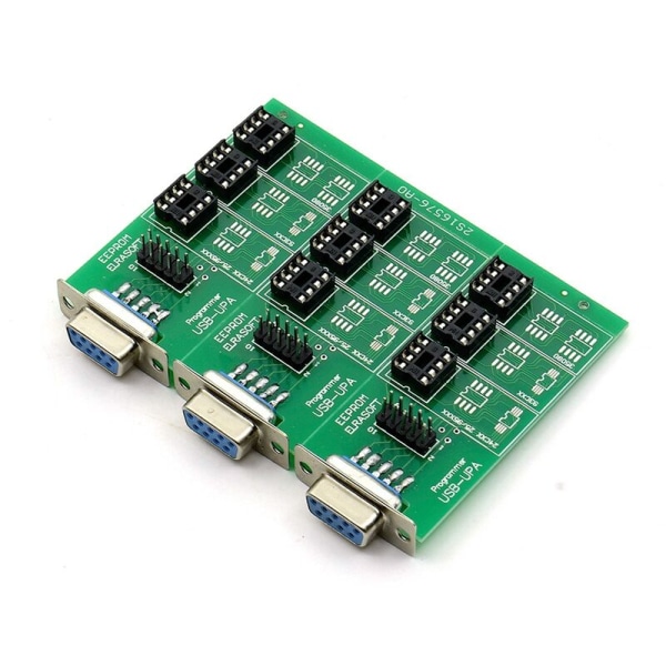 UPA USB V1.3 Xprog ECU Chip Tuning Programmer Eeprom Board Adapter med SOP8 SOIC8 Clip til 24CXX & 25 Chips(Fuld)