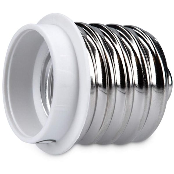 10x Sockeladapter - 10x E40 till E27 Sockelomvandlare - E27 Baslampahållare Adapter för Halogen LED-lampa