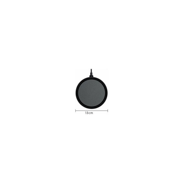 Rund stenplade til iltluftdiffuser, akvarieluftbobleplade, stenluftboblediffuserplade til fiskebeholderakvarium, diameter 13 cm
