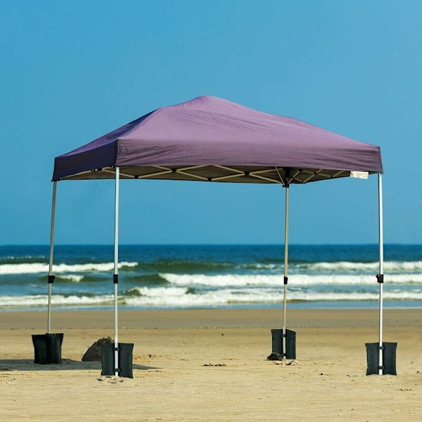 4 kpl Gazebo-Painoja, Kestävä 420D Gazebo-Painosäkki, Hiekkapainot Pop Up -katosteltan, Aurinkokatosteltan, Terassin Telttan Jaloille