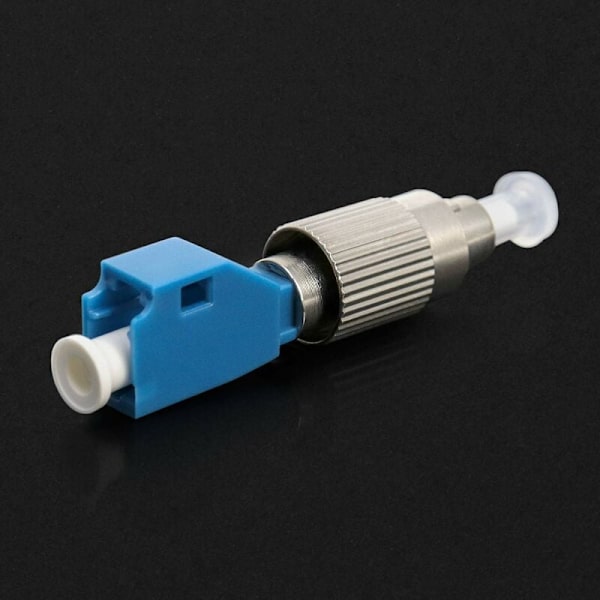 Fiberoptisk adapter, fiberoptisk kontakt, FC hann 2,5 mm til LC hunn 1,25 mm, adapter for fiberoptiske kabler, 2 stk.