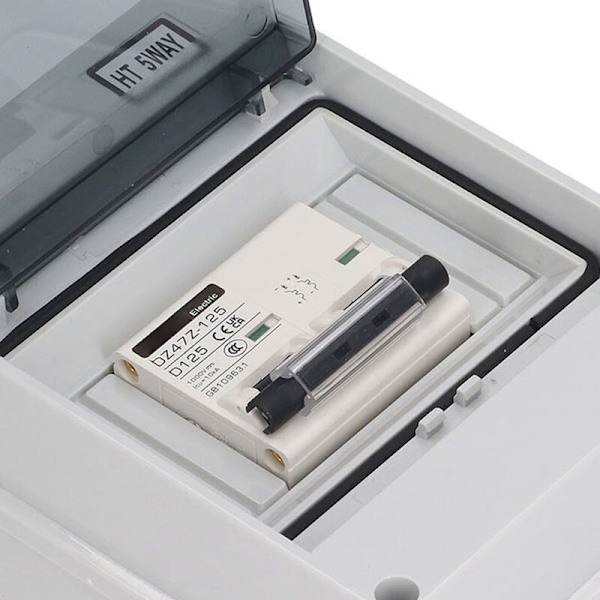 DC Miniatyrkretsbrytare 2P 125A IP65 Vattentät Kopplingsswitch för 1000V Fotovoltaisk Solenergisystem